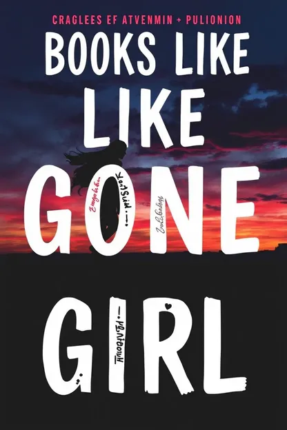 Sugestiones de Novela de Misterio como "Gone Girl"